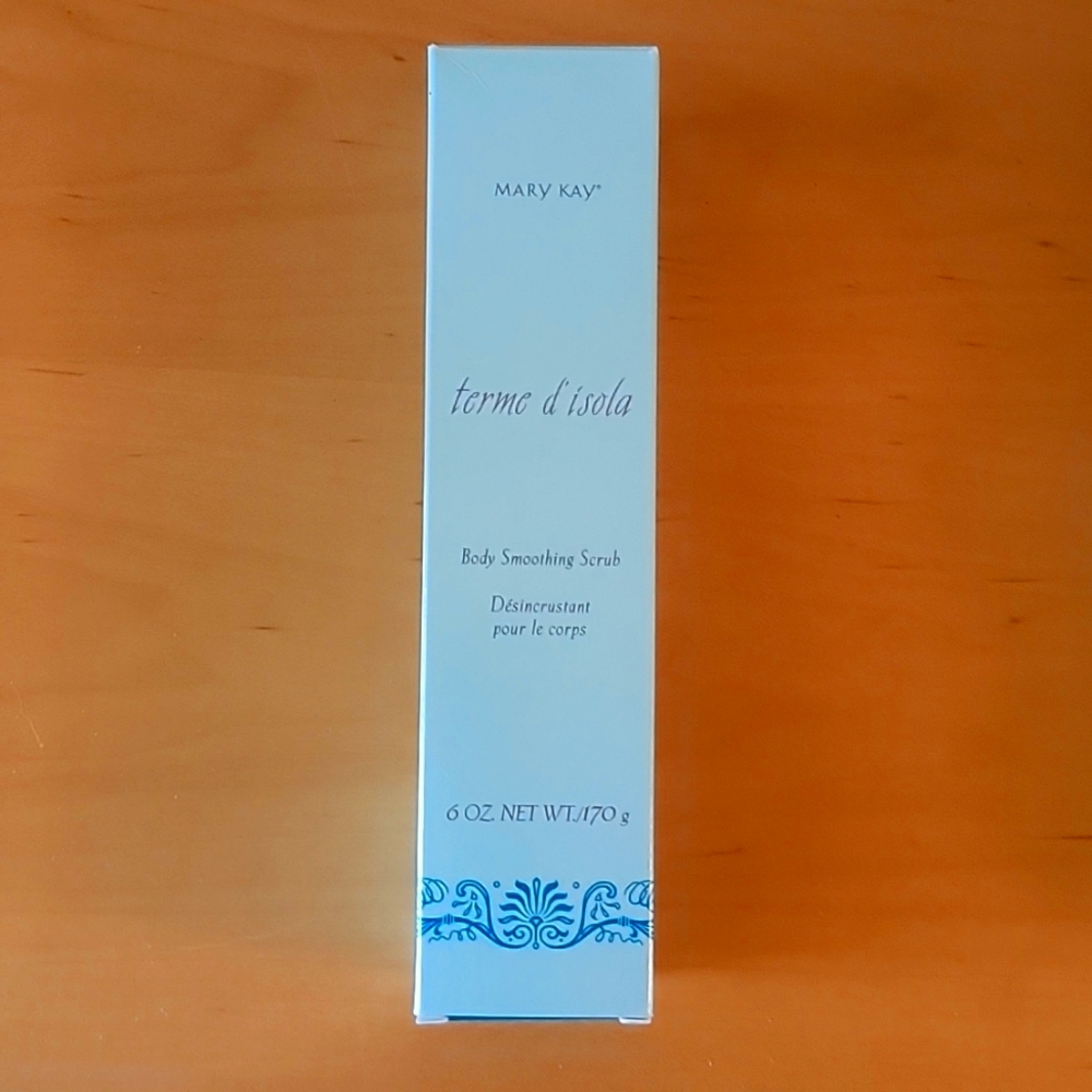 Dead Stock Mary Kay Terme d’ Isola 6 Oz Body Smoothing Scrub.
